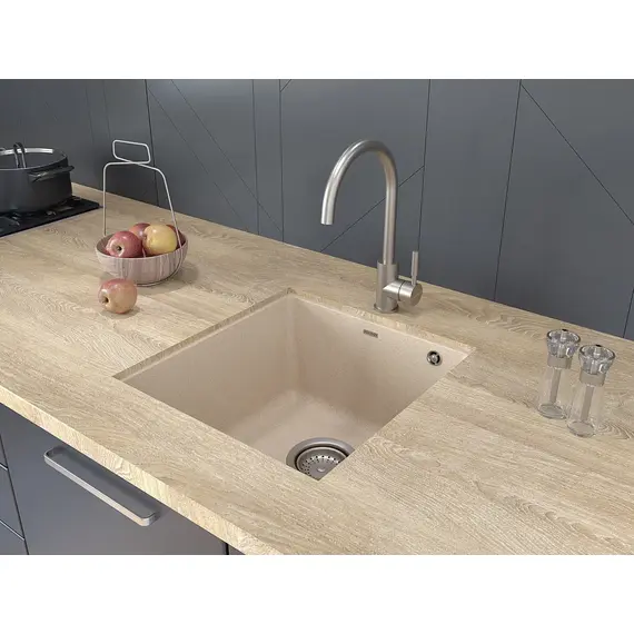 Смеситель для кухни Paulmark Holstein Ho212063-NI никель, изображение 2