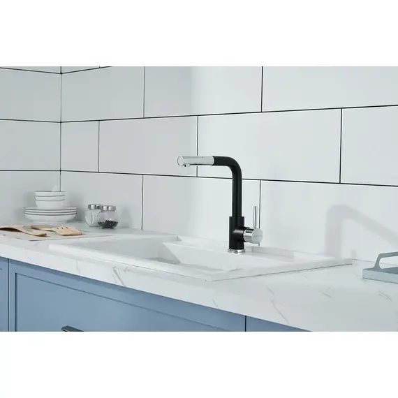 Смеситель для кухни Paulmark Kassel Ka214311-401 антрацит, изображение 2