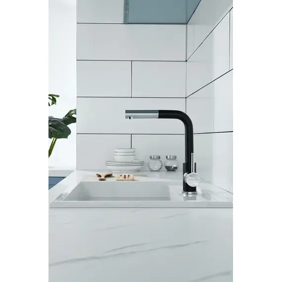 Смеситель для кухни Paulmark Kassel Ka214311-401 антрацит, изображение 3