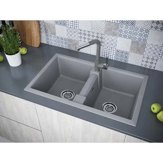 Смеситель для кухни Paulmark Kassel Ka214311-402 серый металлик, изображение 3