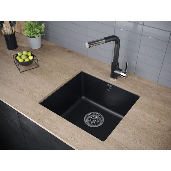 Смеситель для кухни Paulmark Kassel Ka214311-418 черный металлик, изображение 3