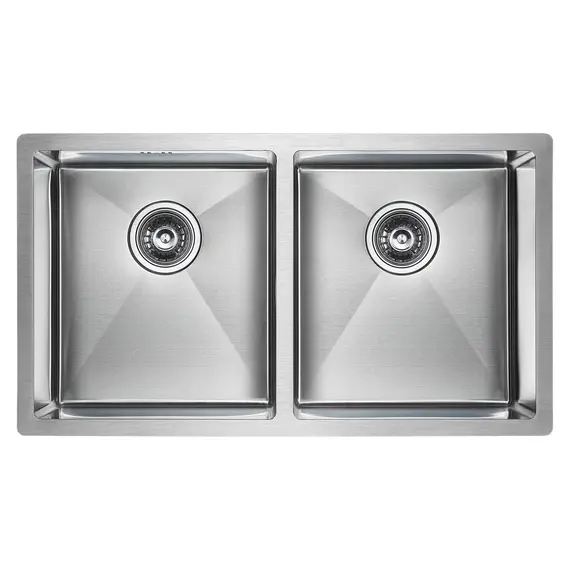 Мойка из нержавейки Paulmark Gerberg 78/2 Uni PM237844-BS сталь 78 х 44 см