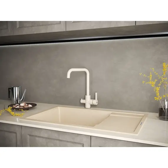 Смеситель для кухни Paulmark Logas Lo213021-302 песок, изображение 2