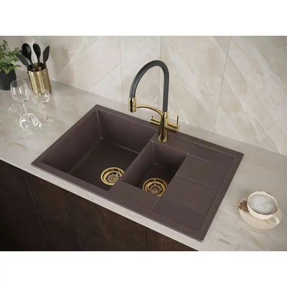 Смеситель для кухни Paulmark Siegen Si213111-G золото, изображение 10