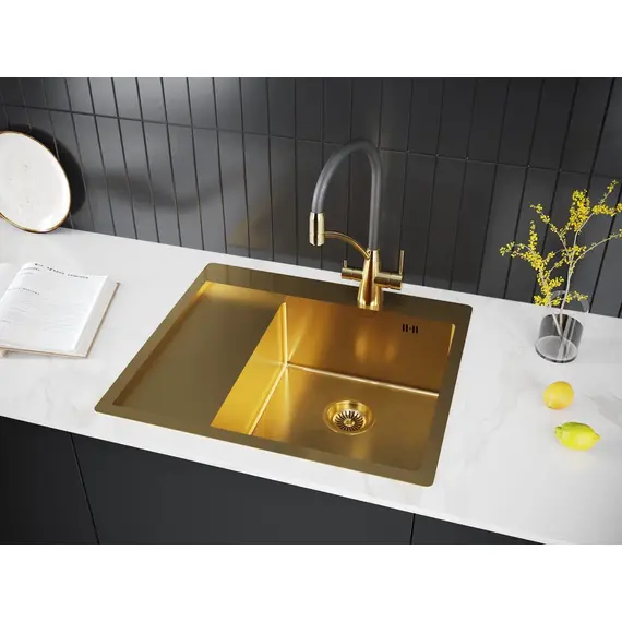 Смеситель для кухни Paulmark Siegen Si213111-G золото, изображение 11