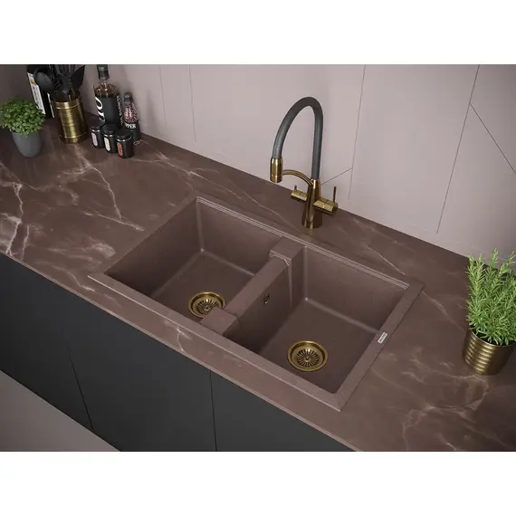 Смеситель для кухни Paulmark Siegen Si213111-G золото, изображение 12