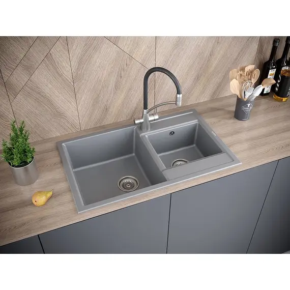 Смеситель для кухни Paulmark Siegen Si213111-CR хром/черный, изображение 4