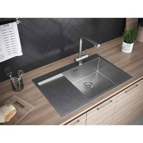 Смеситель для кухни Paulmark Skalen Sk213020-SS нержавеющая сталь, изображение 11