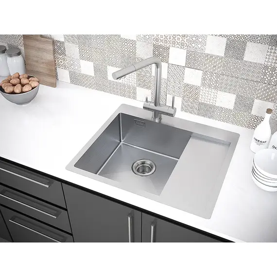 Смеситель для кухни Paulmark Skalen Sk213020-SS нержавеющая сталь, изображение 10