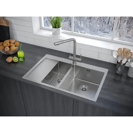 Смеситель для кухни Paulmark Skalen Sk213020-SS нержавеющая сталь, изображение 17