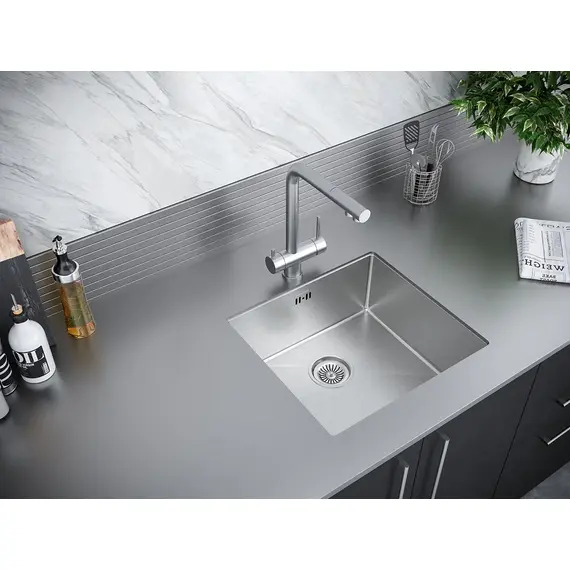 Смеситель для кухни Paulmark Skalen Sk213020-SS нержавеющая сталь, изображение 16