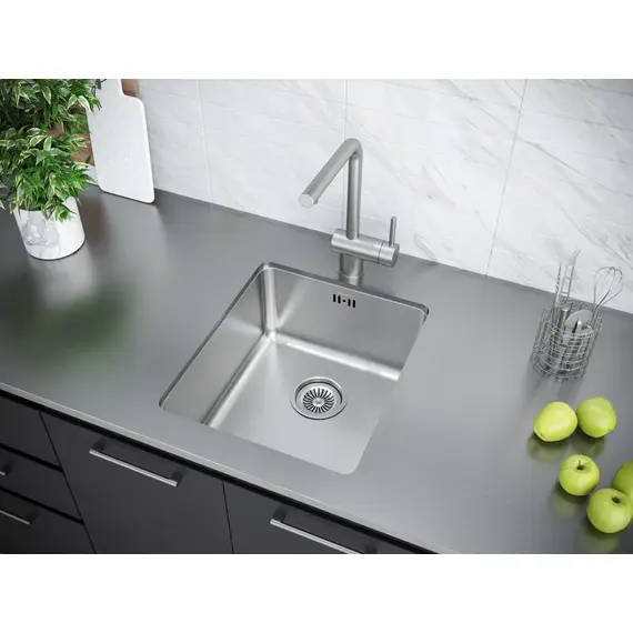 Смеситель для кухни Paulmark Spring Sp212067-SS нержавеющая сталь, изображение 4