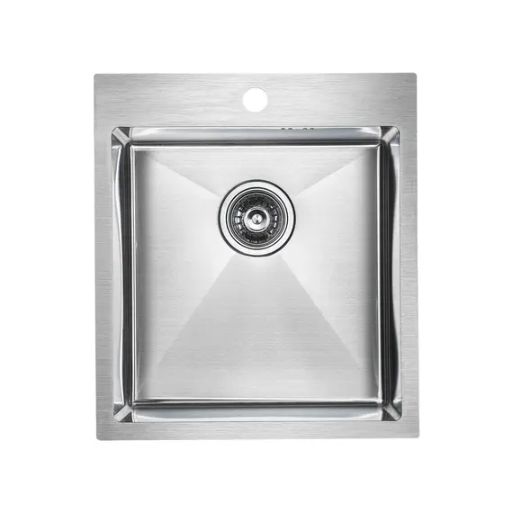 Мойка из нержавейки Paulmark Favor PM214551-BS сталь 45 х 51 см