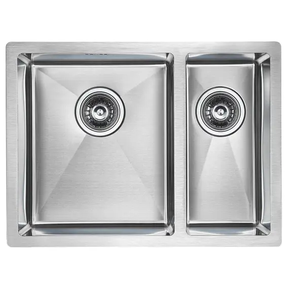 Мойка из нержавейки Paulmark Gerberg 59/2S Uni PM225944-BSL сталь 59 х 44 см
