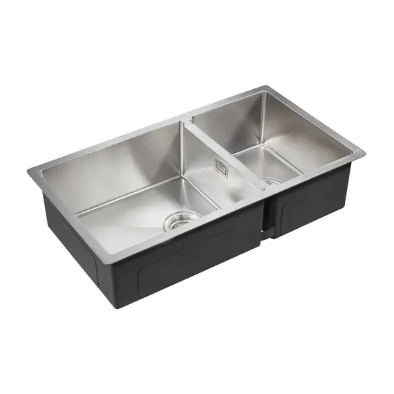 Мойка из нержавейки Paulmark Osser PM527844-BS брашированная сталь 78 х 44 см, изображение 2