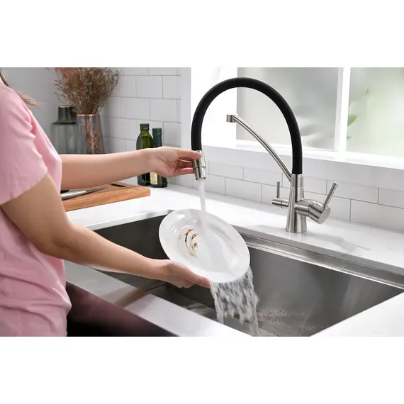 Смеситель для кухни Paulmark Siegen Si213111-NI никель, изображение 7