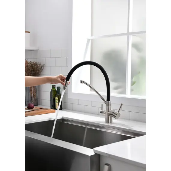 Смеситель для кухни Paulmark Siegen Si213111-NI никель, изображение 8