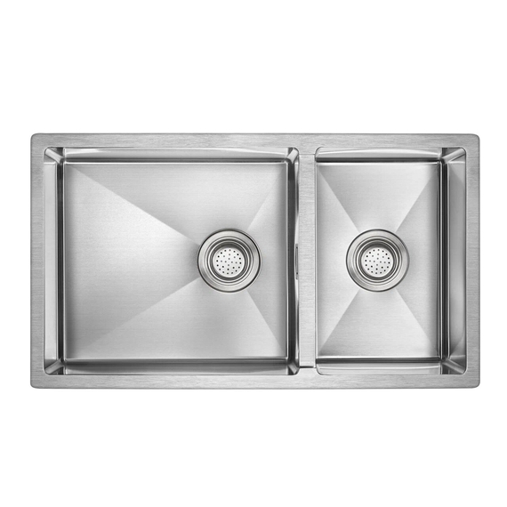 Мойка из нержавейки Paulmark Osser PM527844-BS брашированная сталь 78 х 44 см