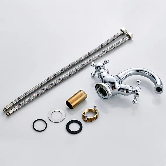 Смеситель для раковины Gerhans K01 K11001 хром, Основной цвет: Хром, изображение 12