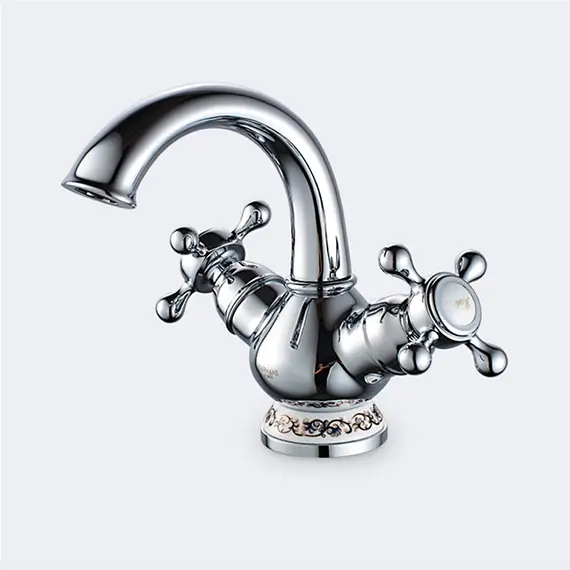 Смеситель для раковины Gerhans K01 K11001 хром, Основной цвет: Хром, изображение 5