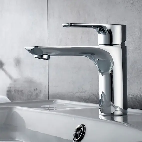 Смеситель для раковины Gerhans K15 K11015 хром, Основной цвет: Хром, изображение 4