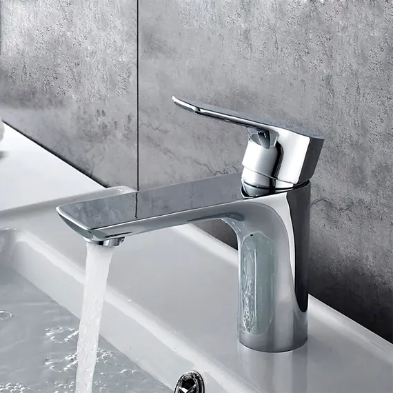 Смеситель для раковины Gerhans K15 K11015 хром, Основной цвет: Хром, изображение 5