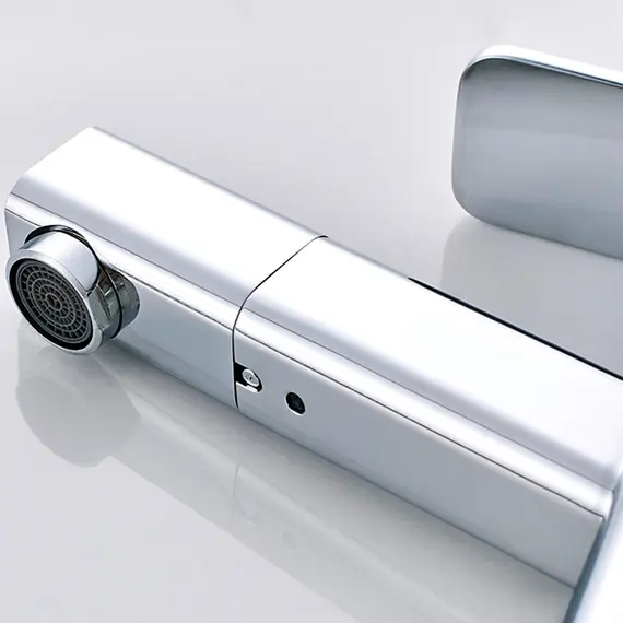 Смеситель для раковины с выдвижной лейкой Gerhans K16 K11016 хром, изображение 9