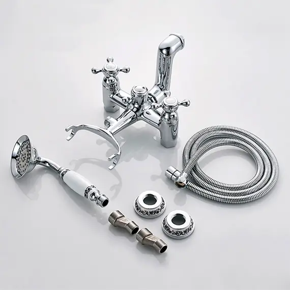 Смеситель для ванны Gerhans K01 K13001 хром, изображение 15