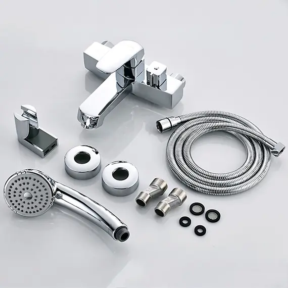 Смеситель для ванны Gerhans Pillar K13006 хром, изображение 14