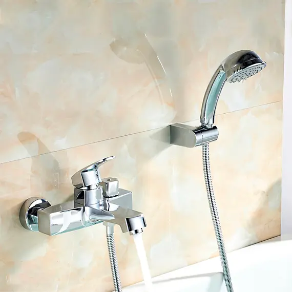 Смеситель для ванны Gerhans Pillar K13006 хром, изображение 4