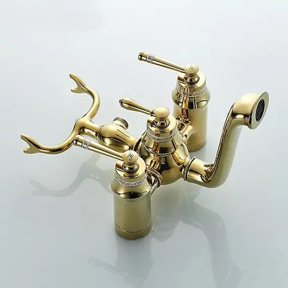 Смеситель для ванны Gerhans K20G K13020G золотой, изображение 3