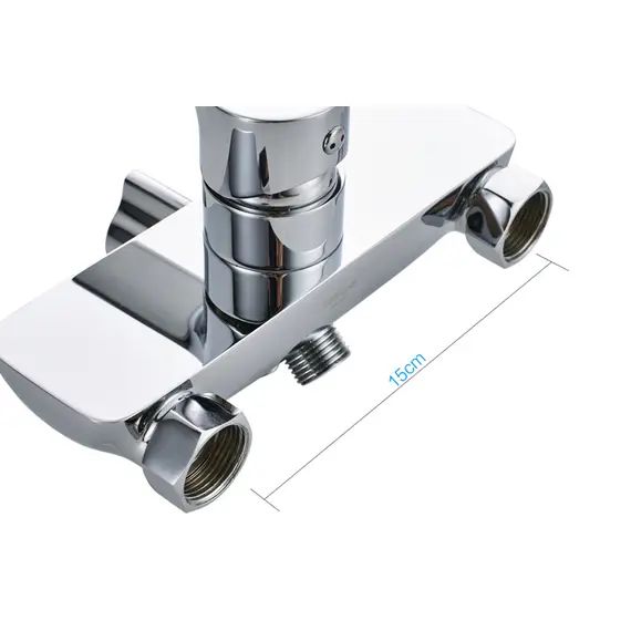 Смеситель для ванны Gerhans K15 K13115 хром, изображение 12