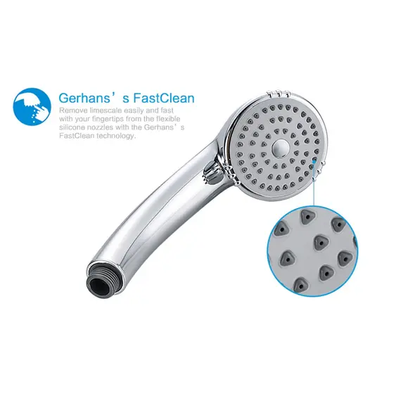 Смеситель для ванны Gerhans K15 K13115 хром, изображение 15