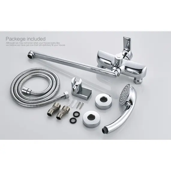 Смеситель для ванны Gerhans K15 K13115 хром, изображение 17