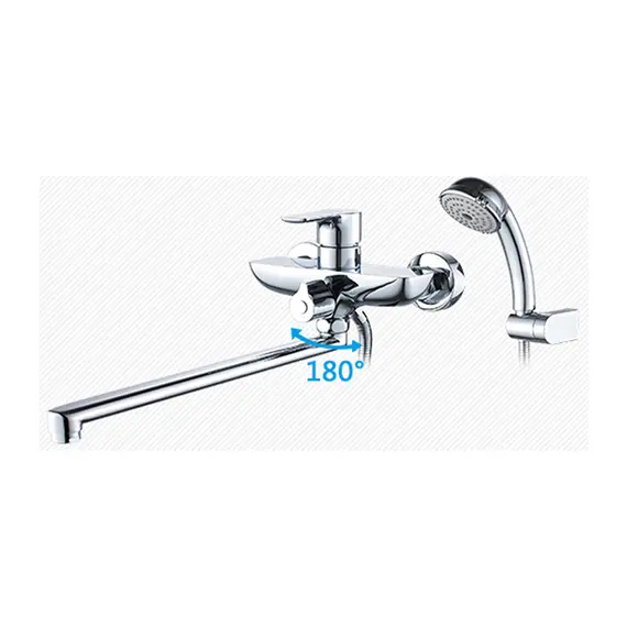 Смеситель для ванны Gerhans K15 K13115 хром, изображение 4