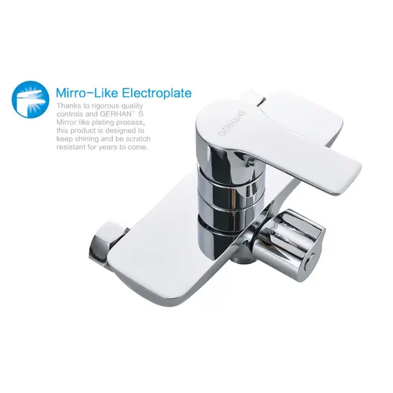 Смеситель для ванны Gerhans K15 K13115 хром, изображение 6