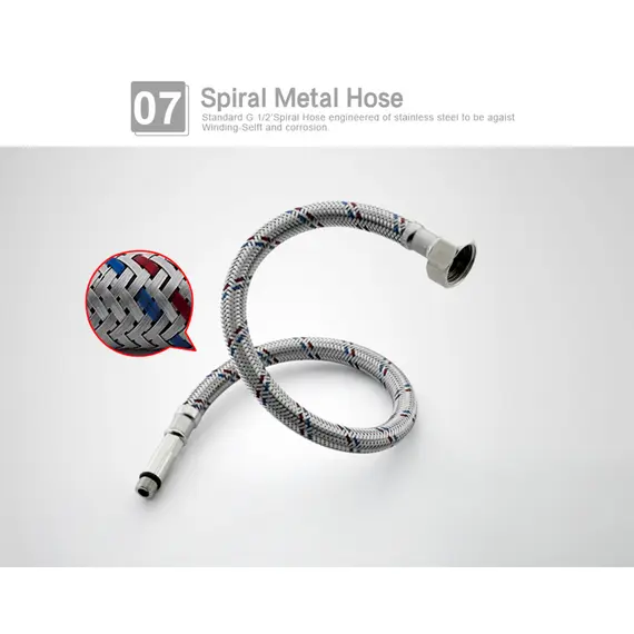 Смеситель для кухни Gerhans K01G K14001G золотой, изображение 11