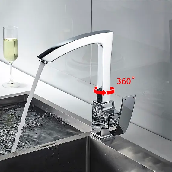 Смеситель для кухни Gerhans K14 K14014 хром, изображение 4