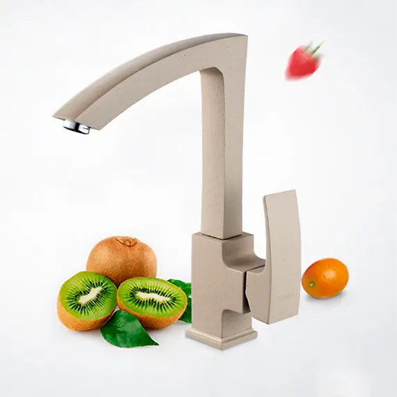 Смеситель для кухни Gerhans K14 K14014H бежевый, изображение 3