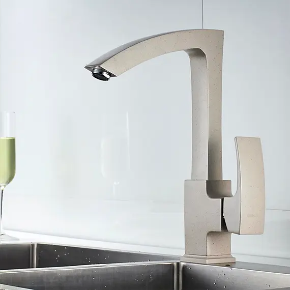 Смеситель для кухни Gerhans K14 K14014H бежевый, изображение 4