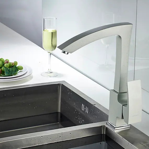 Смеситель для кухни Gerhans K14 K14014W бежевый, изображение 4