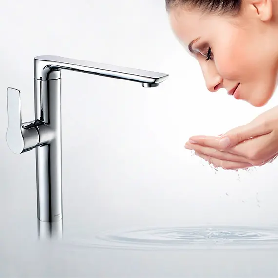 Смеситель для раковины Gerhans K15 K14015 хром, Основной цвет: Хром, изображение 12