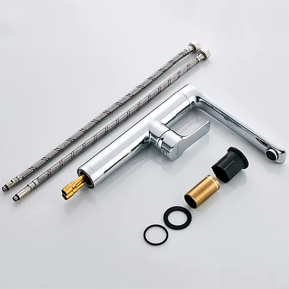 Смеситель для раковины Gerhans K15 K14015 хром, Основной цвет: Хром, изображение 13