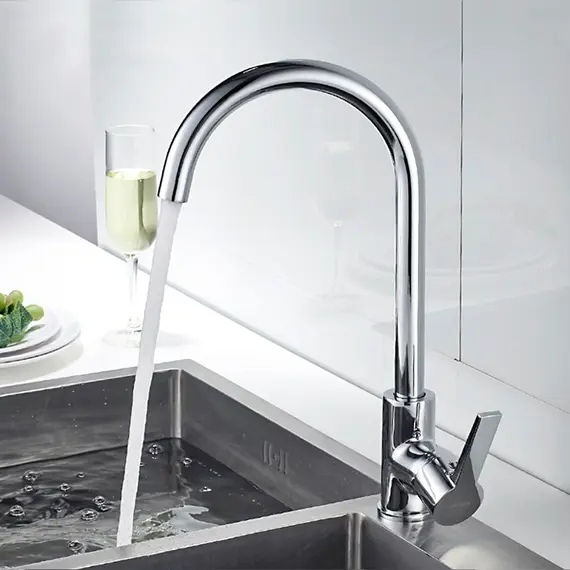 Смеситель для кухни Gerhans 7 K14084 хром, изображение 4