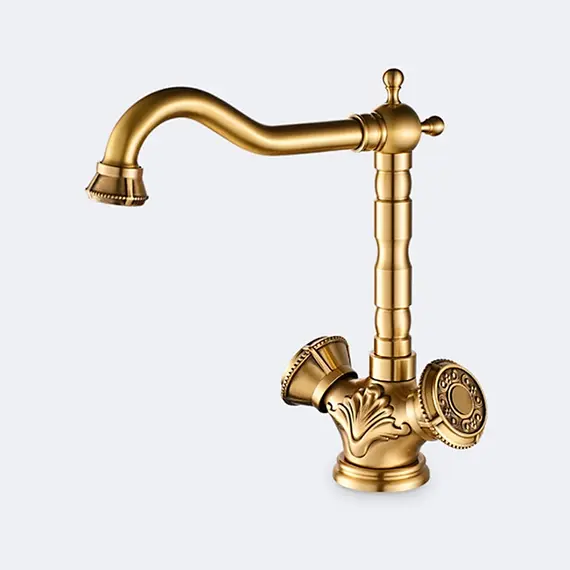 Смеситель для кухни Gerhans K18 K14118 бронзовый, изображение 10