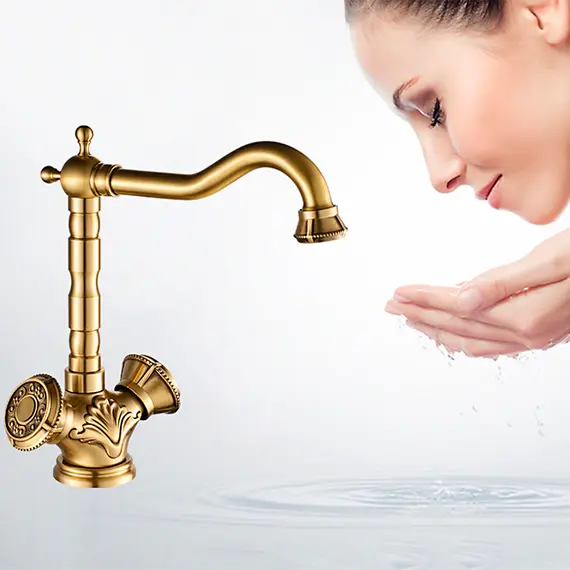 Смеситель для кухни Gerhans K18 K14118 бронзовый, изображение 3