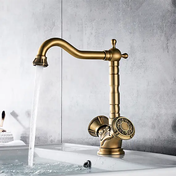 Смеситель для кухни Gerhans K18 K14118 бронзовый, изображение 5