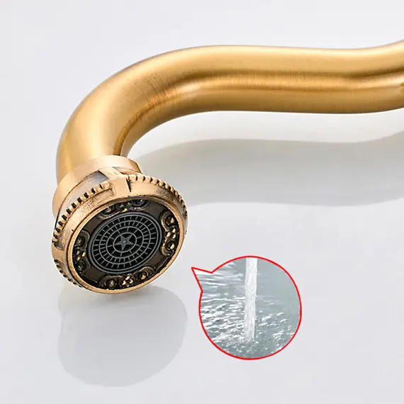 Смеситель для кухни Gerhans K18 K14118 бронзовый, изображение 8