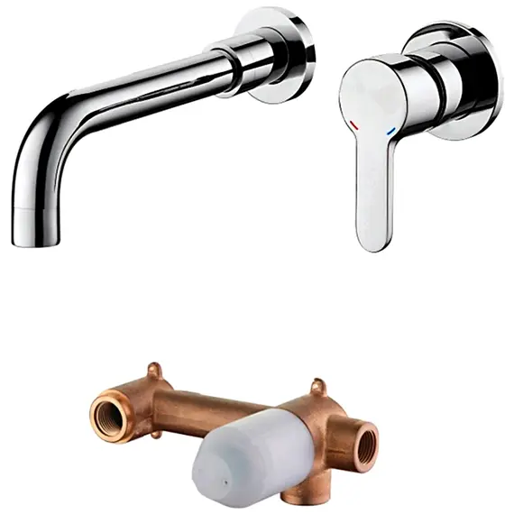 Смеситель для раковины Ledeme L1003-1 хром, изображение 4