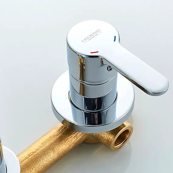 Смеситель для раковины Ledeme L1003-1 хром, изображение 7